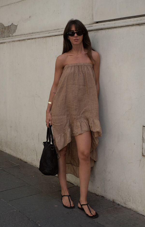 Vestido Rafaella Lino - Imagen 4