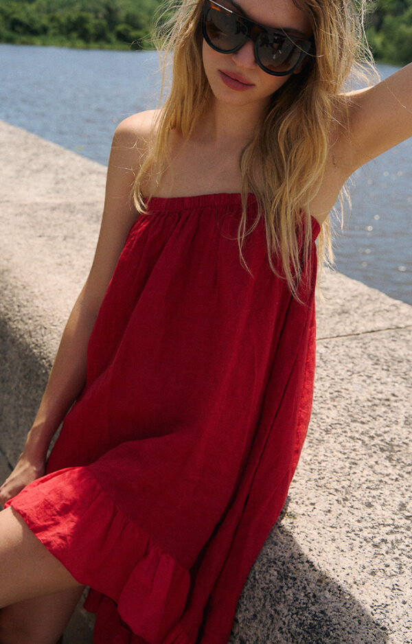 Vestido Rafaella Lino - Imagen 3