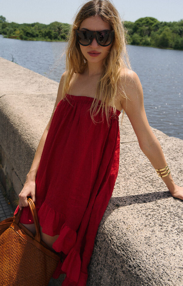 Vestido Rafaella Lino - Imagen 2