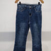 Denim Cropped Boot Allegra - Imagen 4