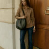 Denim Cropped Boot Allegra