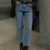 Denim Cropped Boot Elaine - Imagen 2