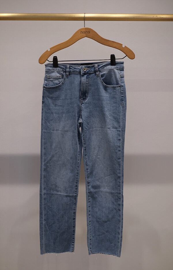 Denim Cropped Boot Elaine - Imagen 4